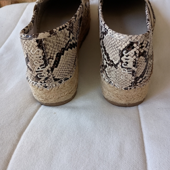 Circus By Sam Edelman Snake Print Espadrille Loafers_9.5 - Picture 6 of 7
